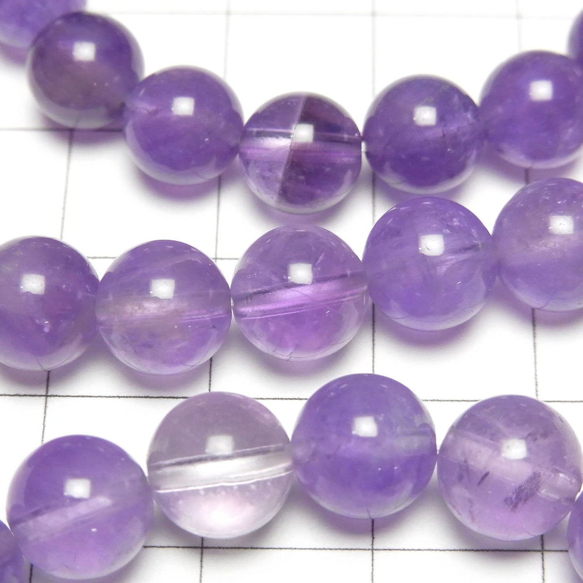 Amethyst AA Rund 8mm Armband