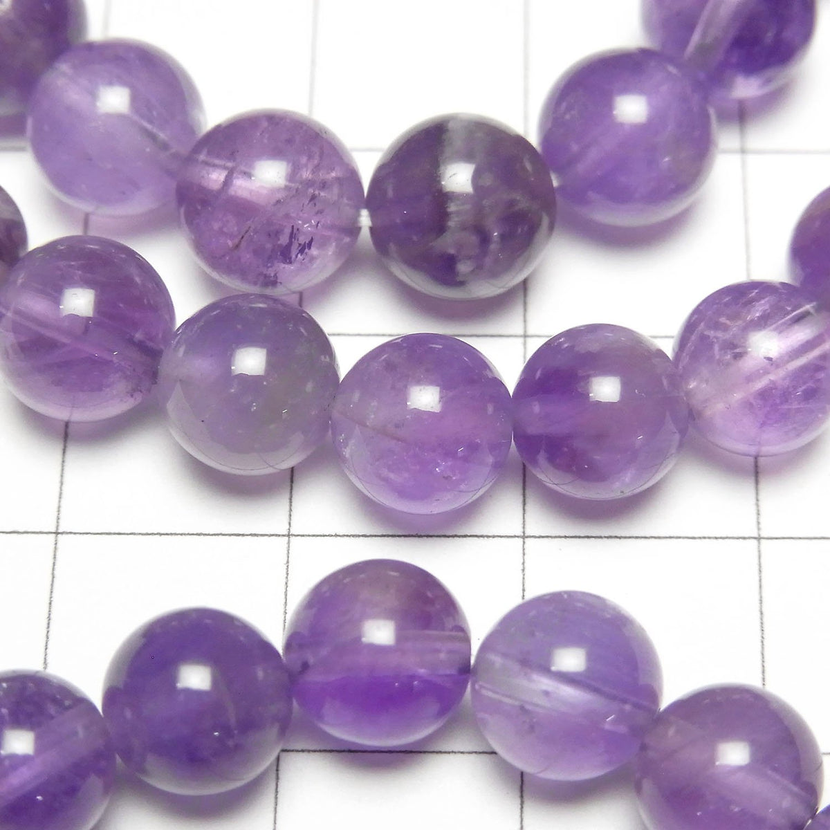 Amethyst AA Round 8mm Bracelet