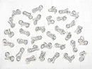 Silver 925 Jump Ring with U-Hook 11x5mm White Silver 1pc
