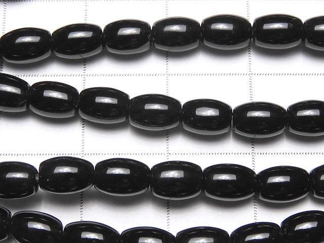 縞瑪瑙 AAA 米粒形 6x4x4mm 1串珠子(約15英吋/36公分)