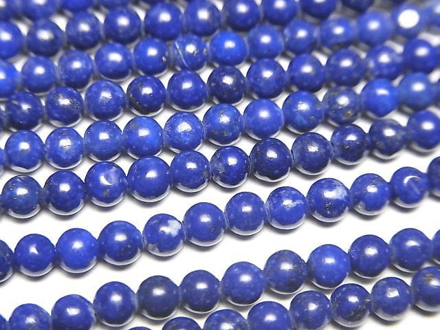 Lapislazuli AAA- Rond 3mm 1 fil perles (env. 15inch/36cm)