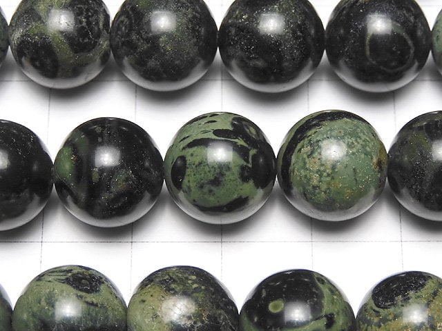 Kambaba Jasper Round 12mm half or 1strand beads (aprx.15inch/37cm)