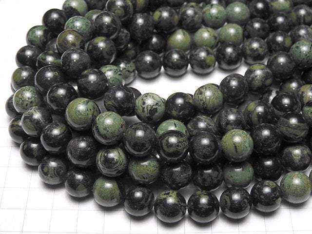 Kambaba Jasper Round 12mm half or 1strand beads (aprx.15inch/37cm)