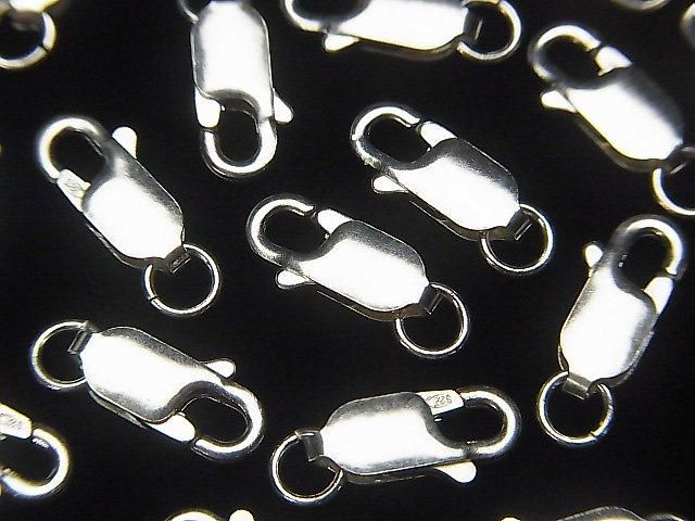 Silver925 Lobster (with Jump Ring) 8mm,10mm,12mm,14mm No coating 1pc