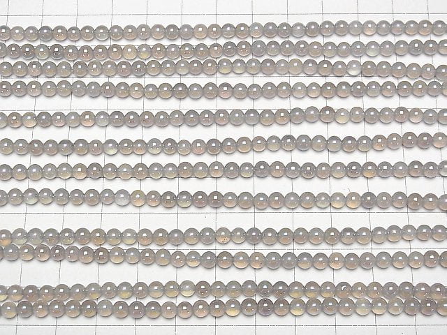 1strand $5.79! Flash, gray Onyx Round 4mm 1strand beads (aprx.15inch / 38cm)