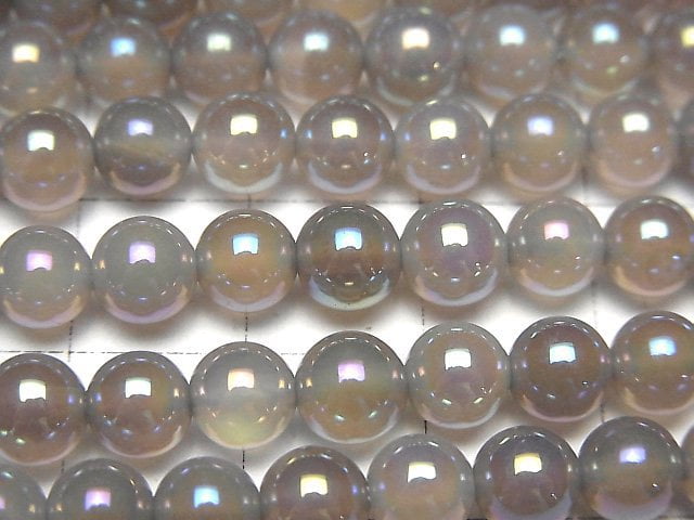 1strand $5.79! Flash, gray Onyx Round 6mm 1strand beads (aprx.15inch / 37cm)