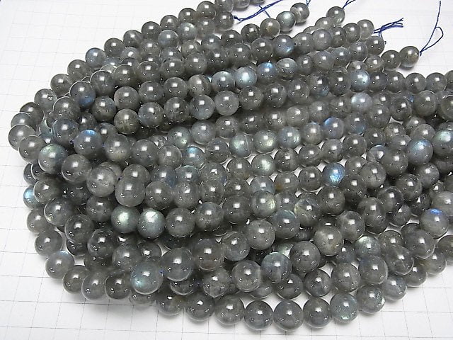 Labradorit AA Rund 12mm halbe oder 1 Strang Perlen (ca. 15 Zoll / 37cm)