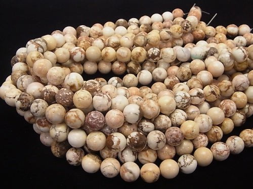 1strand $6.79! Magnesite Round 10mm 1strand beads (aprx.15inch/38cm)