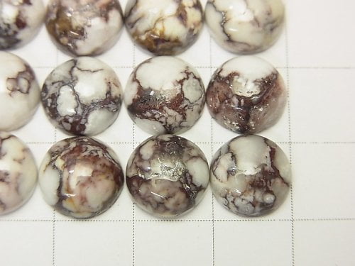 Wild Horse Round Cabochon 10x10x4mm 2pcs $13.99!