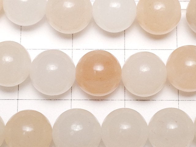 Pink Orange Aventurine AA++ Round 8mm 1strand (aprx.14inch/35cm)