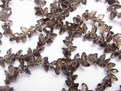 High Quality! Smoky Quartz AAA Oval Faceted 7x5mm 1/4strands -Bracelet