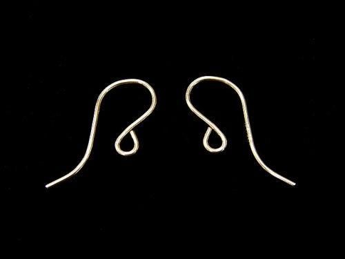 14KGF Earwire 19x7mm 1pair
