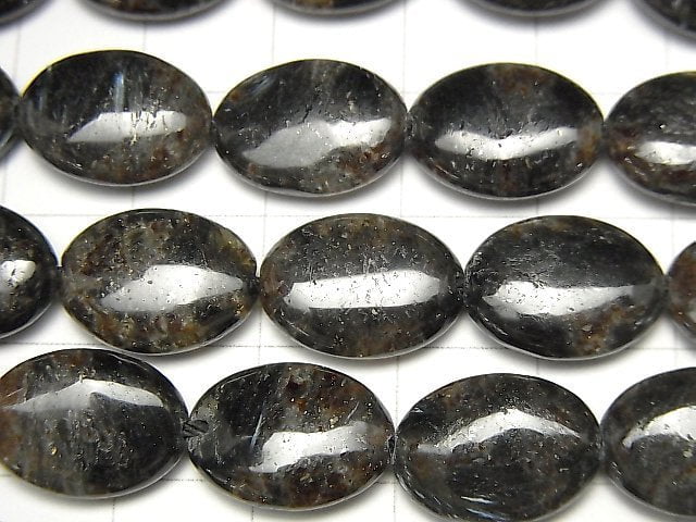 努烏邁特橢圓珠 14x10x5毫米 一串 (約15英吋/38公分)