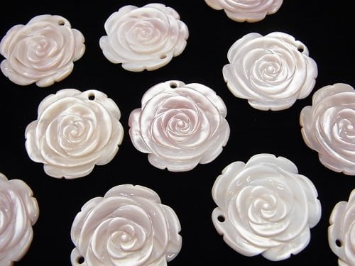 Hochwertige Rosa Muschel AAA Rose 30mm 1 Stück 8,79 $!