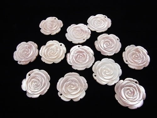 Hochwertige Rosa Muschel AAA Rose 30mm 1 Stück 8,79 $!