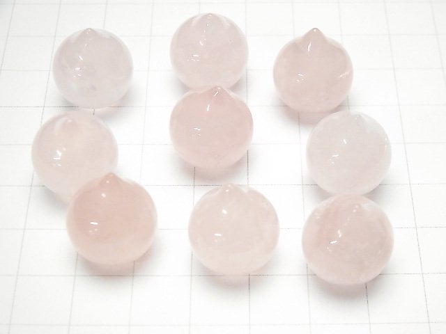 Rosenquarz AA++ Juwel (Mani) 18x15x15mm 1 Stück