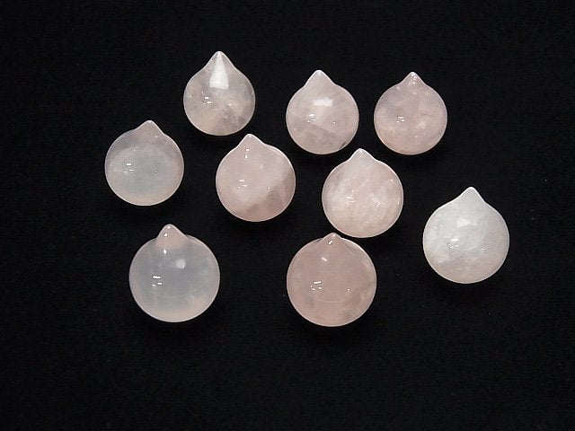 Rosenquarz AA++ Juwel (Mani) 18x15x15mm 1 Stück