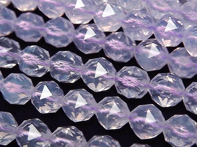 Scorolite AAA-星刻面圓珠 8mm 1/4 或 1 串珠(約 15 英寸/38 公分)高品質!