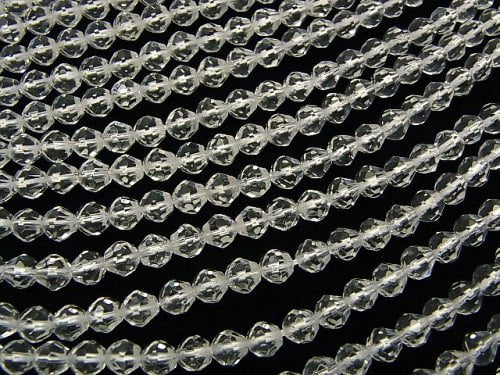 1 Strang $9.79! Kristall AAA Facettierte Tropfen 6 x 6 x 6 mm 1 Strang Perlen (ca. 15 Zoll / 38 cm)