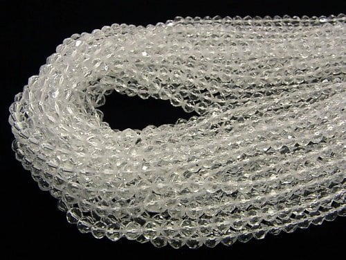 1 Strang $9.79! Kristall AAA Facettierte Tropfen 6 x 6 x 6 mm 1 Strang Perlen (ca. 15 Zoll / 38 cm)