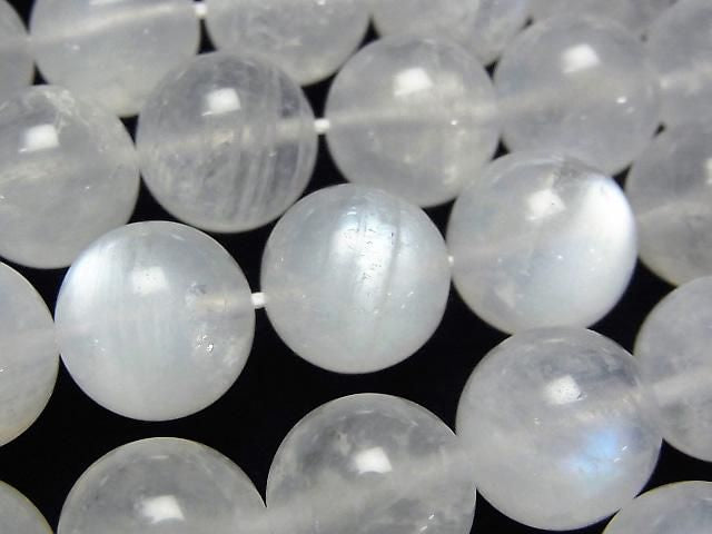 皇家藍月光石 AA++ 圓珠 12mm 半串或一串珠(約 15 英吋/36 公分)