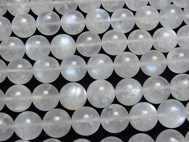 皇家藍月光石 AA++ 圓珠 12mm 半串或一串珠(約 15 英吋/36 公分)