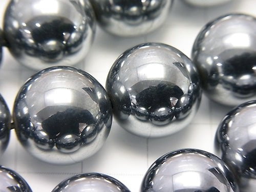 Terahertz Round 14mm half or 1strand beads (aprx.15inch/36cm)