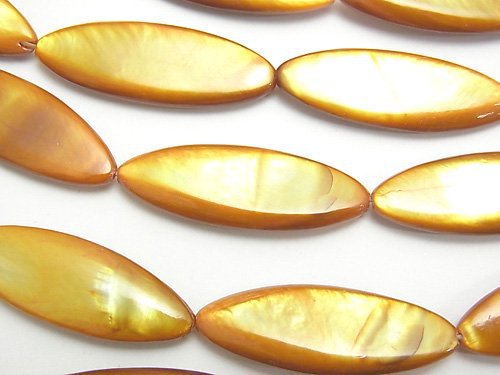 Marquise, Mother of Pearl (Shell Beads) Pearl & Shell Beads