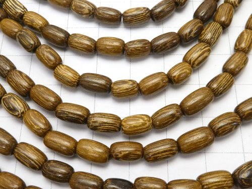 1strand $3.79! Wood Beads Rice 9x5x5mm 1strand beads (aprx.15inch/38cm)