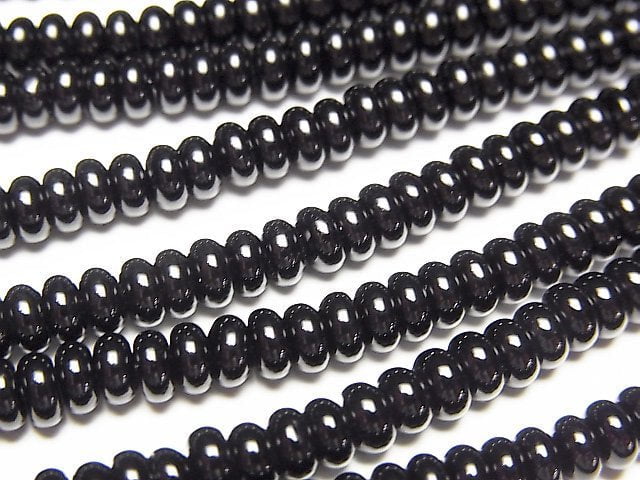 縞瑪瑙小刻面圓珠 4x4x1.5mm 一串 (約15英吋/36公分)