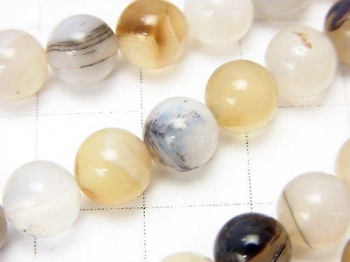 1strand $5.79! Montana Moss Agate AA ++ Round 6mm 1strand beads (aprx.15inch / 37cm)