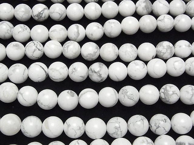菱鎂礦圓珠 14mm 半串或 1 串珠子 (約 15 英寸/36 公分)