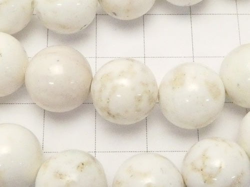1strand $8.79! Magnesite Round 12mm 1strand beads (aprx.15inch/36cm)