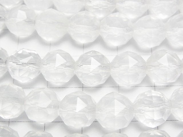 Hochwertig! Milchquarz AAA Stern facettiert Runde 10mm 1/4 oder 1strang Perlen (ca. 15 Zoll / 37 cm)