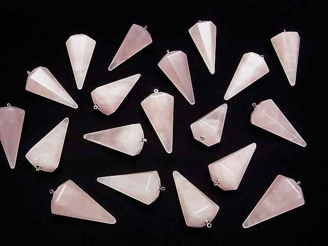 Rose Quartz AA++ Pendulum 36x20x20 1pc