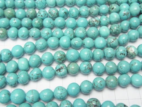 1strand $4.79! Magnesite Turquoise Nugget 9-11mm 1strand beads (aprx.15inch/38cm)
