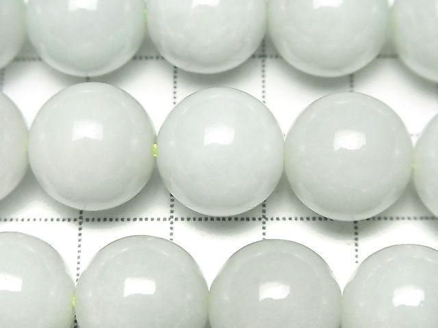 緬甸玉AA++ 圓珠 14mm 1/4 或 1串珠子 (約15英吋/36公分)