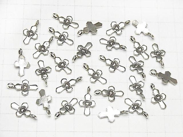 Karen 純銀十字圖案吊飾 18x10x1毫米 1個