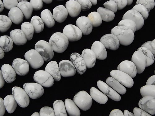 1strand $4.79! Howlite Magnesite Chips (Small Nugget ) 1strand beads (aprx.15inch/38cm)