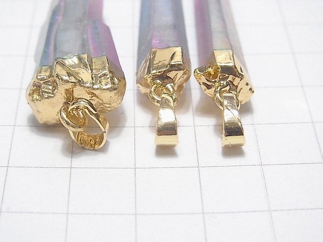 Crystal AA++ Point Pendant Purple AB Coating 1pc