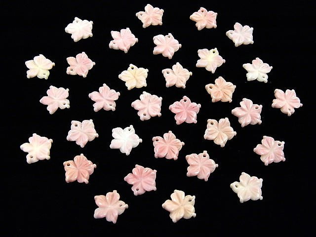 Königin Conch-Schale AAA Blumen-Schnitzerei 10 mm 2 Stück 4,79 $!
