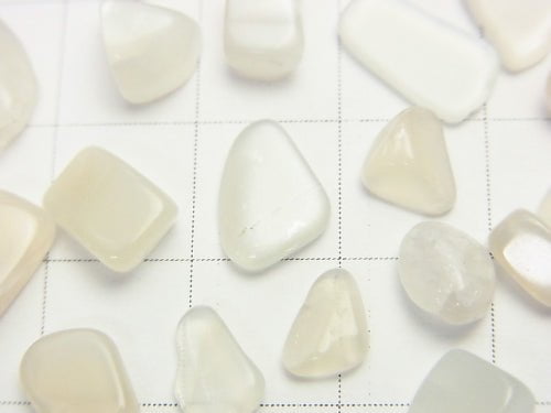 White Moonstone AAA - AA ++ Undrilled Chips 100 grams $5.79!
