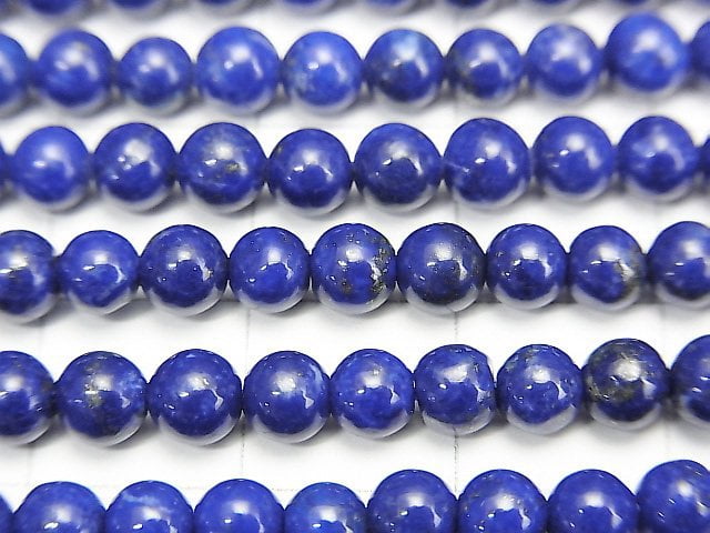 青金石 AAA 圓珠 4mm 1串 (約15英吋/36公分)