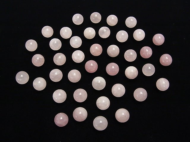 Rosenquarz AAA Unbohrter Runde 10mm 10 Stück