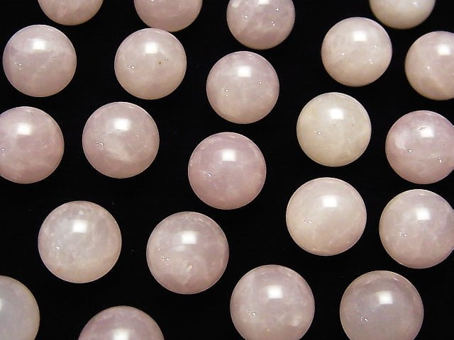 Rosenquarz AAA- Kugel, Runde 12mm 5 Stück