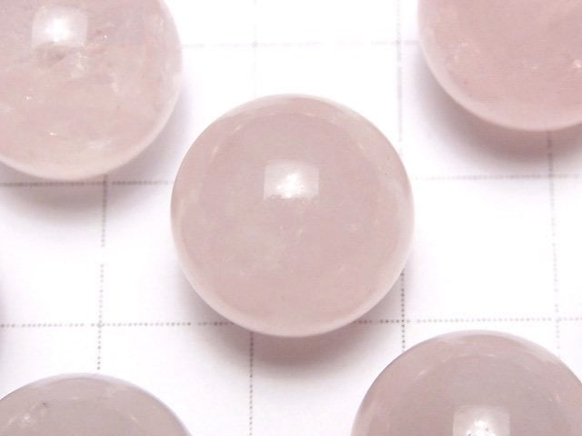 Rosenquarz AA++ Unbohrter Runde 15mm 5 Stück 4,79 $!