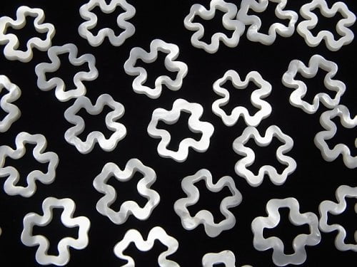 High quality White Shell Cross 12x12x1.5 2pcs $3.79!