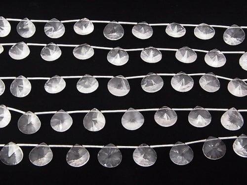 1strand $24.99 High Quality Madagascar Rose Quartz AAA - AA ++ Chestnut Concave Cut 1strand beads (aprx.7inch / 18cm)