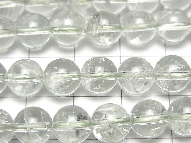 綠色紫水晶 AA++ 圓珠 8毫米 半串或一串珠子 (約15英吋/38公分)