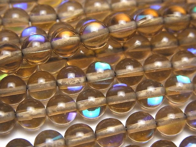 Luna Flash, Round Synthetic & Glass Beads